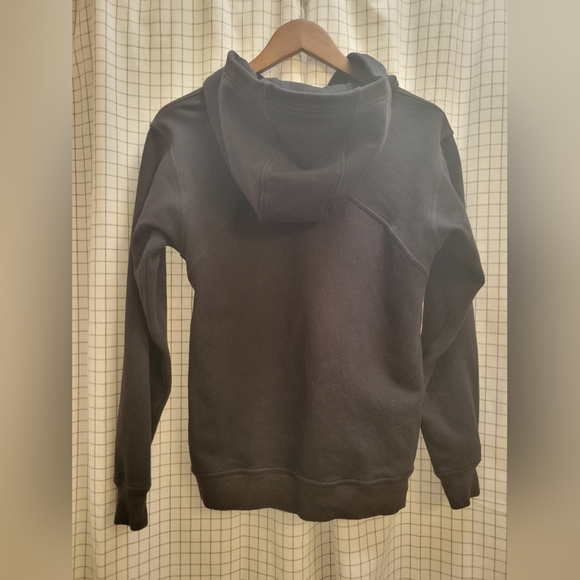 Lululemon All Yours Hoodie Black Fleece Sz 4 - Picture 2 of 3